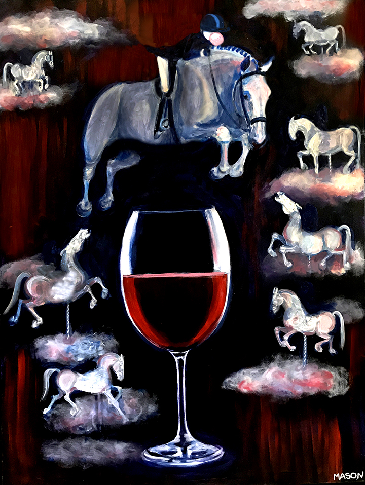surreal HORSE art