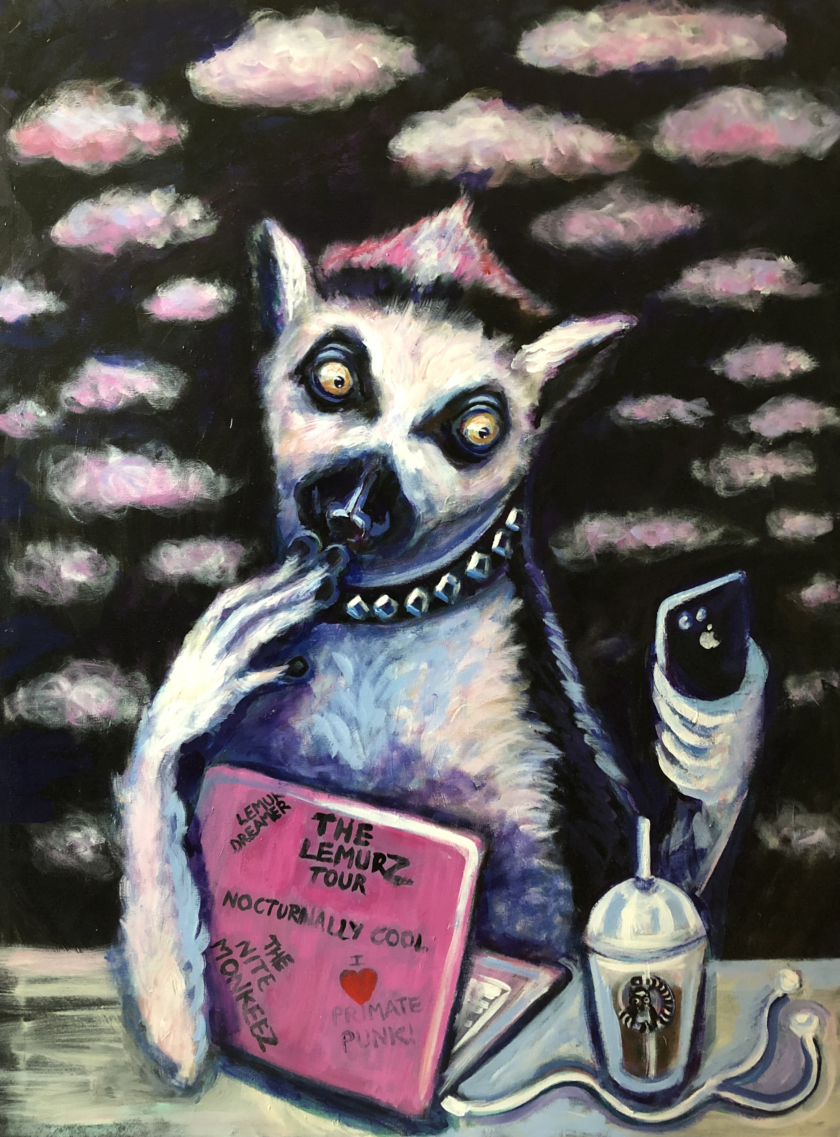 LEMUR PAINTING