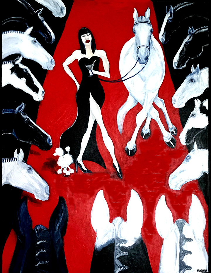 surreal HORSE art