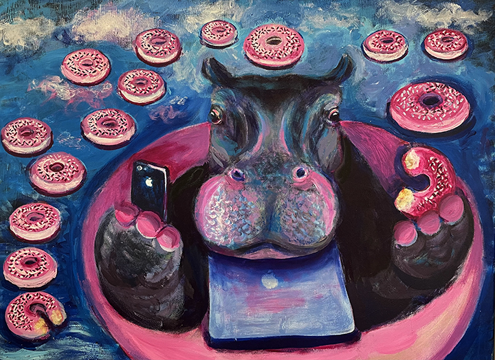 HIPPO painting