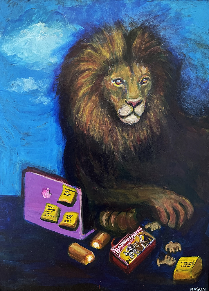 LION painting